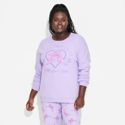 Target purple sweatshirt on sale