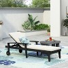 PAGED Patio Chaise Lounge with Adjustable Seating,Outdoor Lounge Chairs with 5 Positions for Poolside,Backyard - 2 of 4