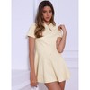 Jess by Meiko Women's Drop Waist Collared Flare Dress - 4 of 4