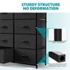 AZL1 Life Concept Utility Storage Drawers Stylish and Functional Storage, 8 Drawer Dresser for Nursery, Closet, Entryway, Black, 31.5"*11.8"*36.4" - 3 of 4