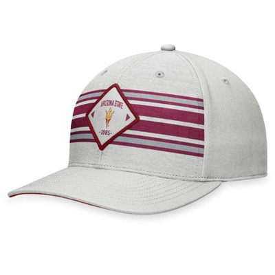 NCAA Arizona State Sun Devils Structured Chambray Cotton Hat - Gray