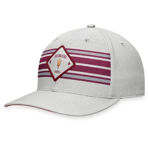 NCAA Arizona State Sun Devils Structured Chambray Cotton Hat - Gray - 1 of 4