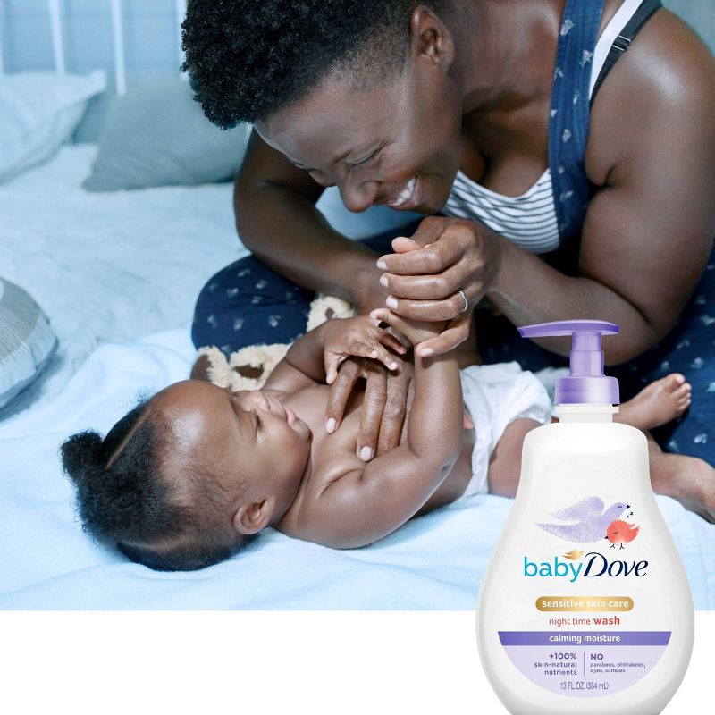 Baby Dove Calming Moisture Sensitive Skin Night Time Wash - 13 fl oz, 5 of 10