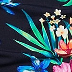 deep sea navy rosella floral