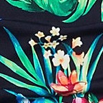 deep sea navy rosella floral