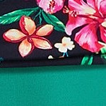 deep sea navy rosella floral