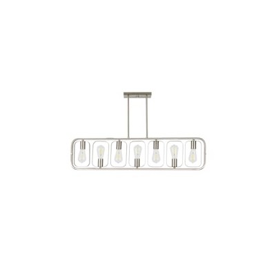 Yosemite Home Décor Ellipitical Collection 7 Light Island Light