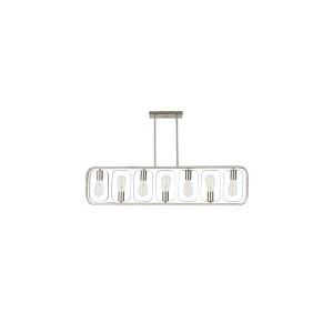 Yosemite Home Décor Ellipitical Collection 7 Light Island Light - 1 of 4