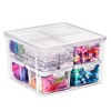 Sorbus Stackable Portable Project Cases  - Multipurpose for Check, Office Tools, Craft Supplies & More! - 4 of 4