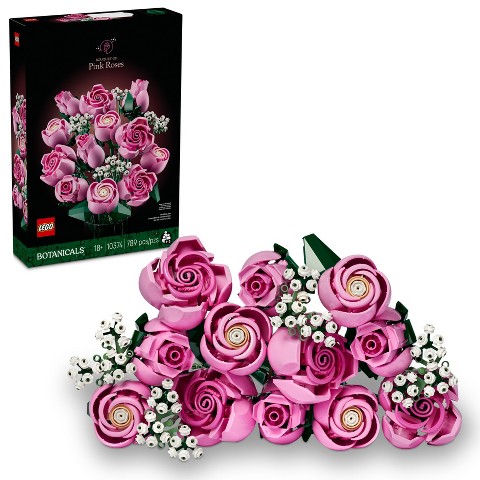 Детские конструкторы LEGO Botanicals Bouquet of Pink Roses 10374