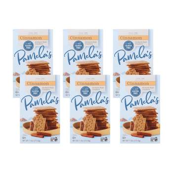 Pamela's Products Cinnamon Graham Style Crackers - Case of 6/7.5 oz