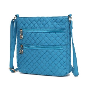 MKF Collection Lainey Solid Quilted Cotton Crossbody by Mia K - 1 of 4