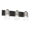 Livex Lighting Zurich 3 - Light Vanity in  Black/Brushed Nickel - 2 of 4