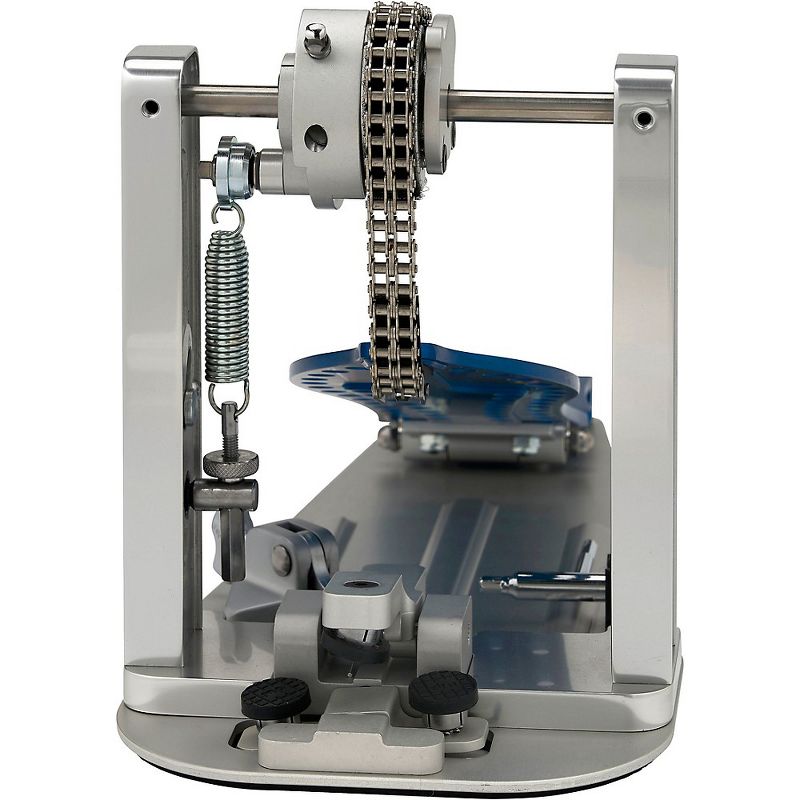 DW Colorboard Machined Chain Drive Single Bass Drum Pedal with Blue Footboard, 5 of 6