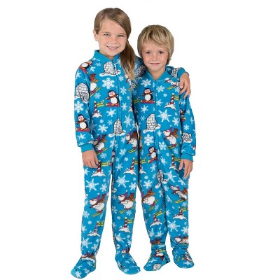 Footed Pajamas - Winter Wonderland Toddler Fleece One Piece