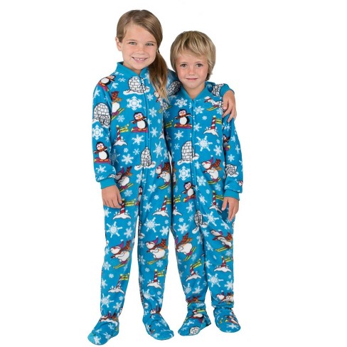 Footed Pajamas Winter Wonderland Toddler Fleece Onesie Target