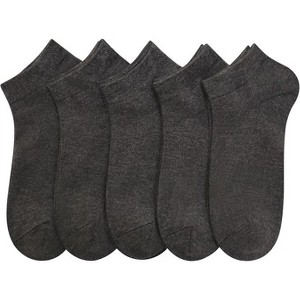 SERISIMPLE Women Viscose Bamboo Ankle Low Cut Thin Lightweight Pastel Color Soft Socks 5 Pairs - 1 of 4
