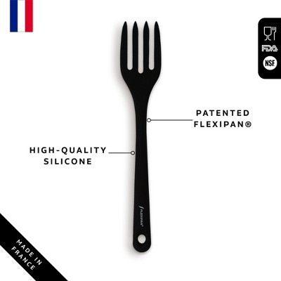 Flexipan® Silicone Small Fork, Designed in France Since 1965, Trusted by Chefs, Food Safe Certified