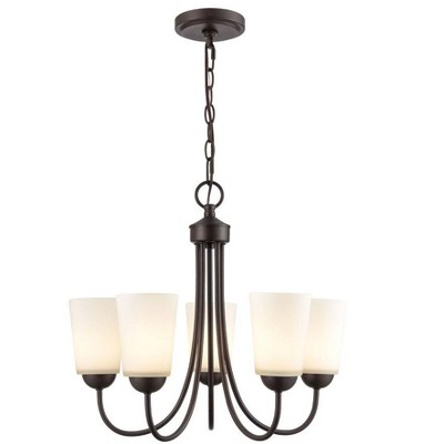 Millennium Lighting Ivey Lake 5 - Light Chandelier in  Rubbed Bronze