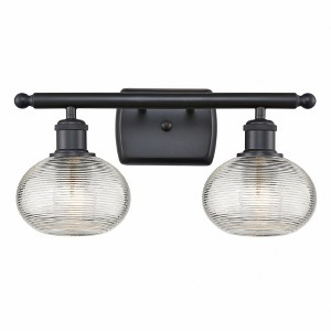 Ithaca - 2 Light Bath Vanity In Industrial Style-8 Inches Tall and 16 Inches Wide - 1 of 1