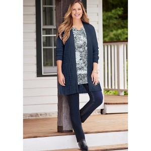 Catherines Daydream Waffle Knit Sweater - 1 of 4