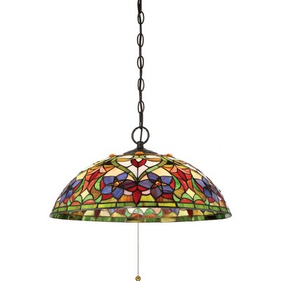 Quoizel Lighting Violets 3 - Light Pendant in  Vintage Bronze