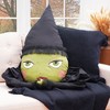 Gallerie II Resting Witch Face Zombinaland Halloween Decorative Soft Figurine Pillow - 3 of 4
