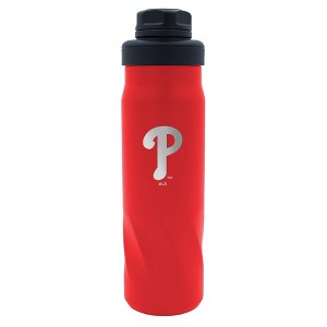 MLB Philadelphia Phillies 20oz Stainless Steel Water Bottle - 1 of 3