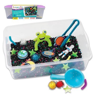 Outer Space Sensory Bin - Creativity for Kids