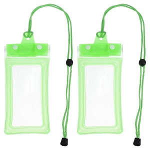 Unique Bargains Universal Waterproof Swimming Pool Phone Cover Dry Bag 2 Pcs - 1 of 4