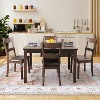 Vintage Area Rug for Living Room, Machine Washable, Non-Slip Low Pile Stain & Fade Resistant Distressed Accent Rug - 3 of 4