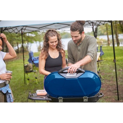 Coleman Blue and Black Portable Propane Gas Grill