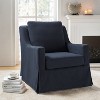 Ted Traditional Swivel Chair|HULALA HOME - 2 of 4