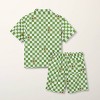 Toddler Adaptive Gingham 2pc Top and Bottom Set - kate spade new york x Target Green/White - 2 of 3