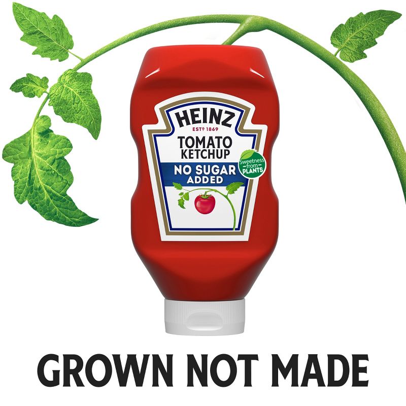 Heinz No Sugar Added Tomato Ketchup - 29.5oz, 5 of 13