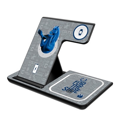 Keyscaper Indianapolis Colts 2024 Edition 15-Watt 3 in 1 Charging Station