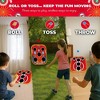 SWOOC Games - Backyard Arcade | 2-in-1 Bean Bag Toss Game for Kids w/ Carry Bag | 5-Second Setup & Storage | Carnival Outside Toys for Toddlers 3-5 - 4 of 4