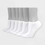 Hanes Premium Women's 6pk Heel Toe Cushion with Arch Support Super No Show Socks - 5-9