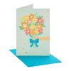 Carlton Cards Thank You Card Bouquet - 2 of 4