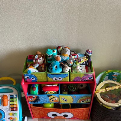 Sesame Street Deluxe Multi-Bin Toy Organizer - Delta Children