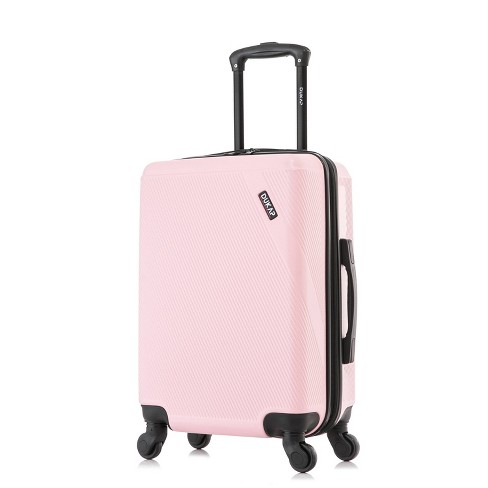 Blush store pink suitcase