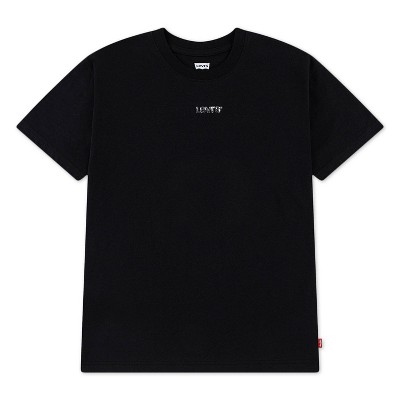 Levi's Boys' Short Sleeve Metallic Logo T-Shirt - Black XL — фото 3