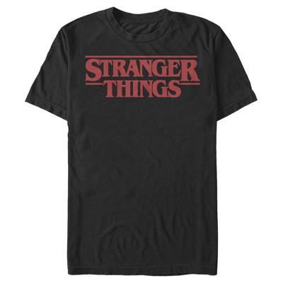 Men's Stranger Things Bold Logo T-shirt : Target