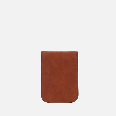 MKF Collection Phone Crossbody Bag Women’s, Kianna Faux Suede Lining Turn Lock Flap | MKF Collection by Mia K - Cognac — фото 5