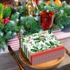Hachikiko Disposable Luncheon Napkins, 3 PLY, 50 Count - Perfect for Merry Christmas, Holly Jolly Christmas, Winter Holiday Parties - 3 of 4