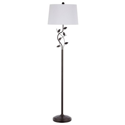 Rudy Iron Floor Lamp  Black - Safavieh