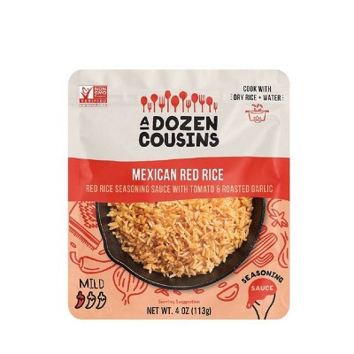 A Dozen Cousins Mexican Red Rice Seasoning Sauce - 4oz