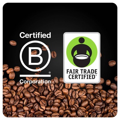 BLK & Bold Specialty Beverages RISE & GRND Medium Roast Whole Bean Coffee - 12oz