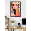 Trends International Reinders: Portraits - Vibrant Woman II Framed Wall Poster Prints - 2 of 4