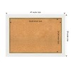 Amanti Art Eva Framed Corkboard, Natural Cork - 4 of 4